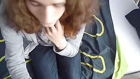 Chiokolates fuck with a dildo